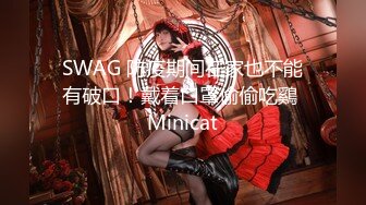 SWAG 防疫期间在家也不能有破口！戴着口罩偷偷吃鷄 Minicat