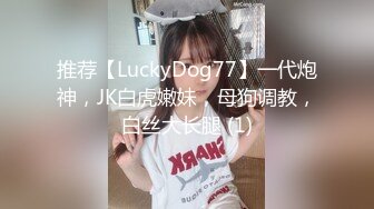 推荐【LuckyDog77】一代炮神，JK白虎嫩妹，母狗调教，白丝大长腿 (1)