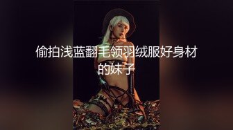 偷拍浅蓝翻毛领羽绒服好身材的妹子