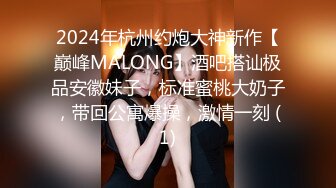 2024年杭州约炮大神新作【巅峰MALONG】酒吧搭讪极品安徽妹子，标准蜜桃大奶子，带回公寓爆操，激情一刻 (1)