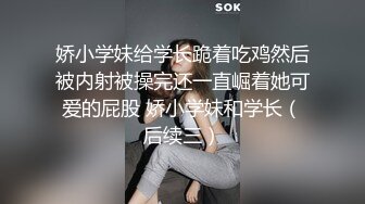 娇小学妹给学长跪着吃鸡然后被内射被操完还一直崛着她可爱的屁股 娇小学妹和学长（后续三）